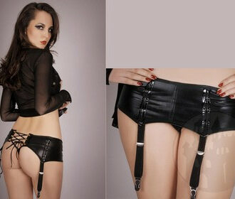 Wetlook Strapsgürtel