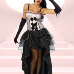 Cabarett Kostüm im Burlesque-Style