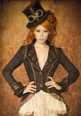 Steampunk-Mantel
