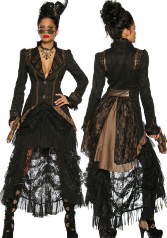 Steampunk-Mantel