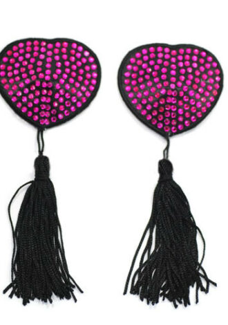 Nippel Patches mit Strasssteinchen