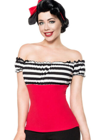 Jersey Top – gestreift