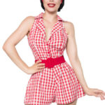 Retro Jumpsuit - kariert