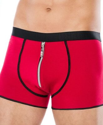 Rote Boxershorts aus Baumwolle