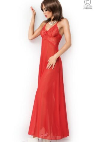 Langes Babydoll in rot