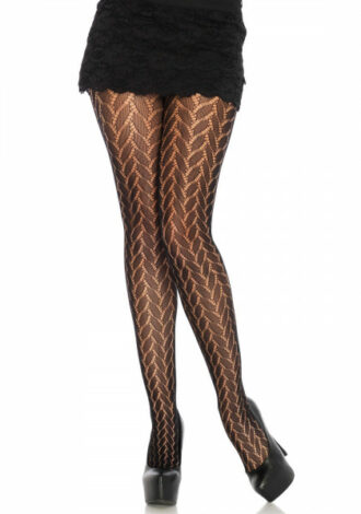 Netzstrumpfhose ‚Plaited‘