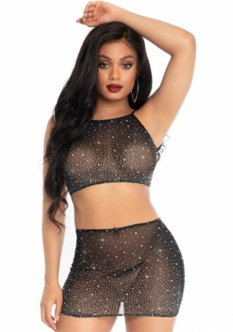 Crop Top & Rock ‚Sheer‘