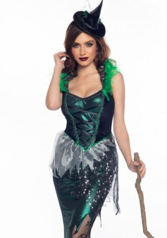 Kostüm ‚Wiked Witch‘ 3TLG.