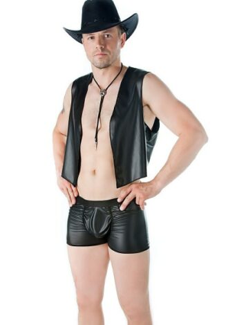 Kunstleder Boxershorts
