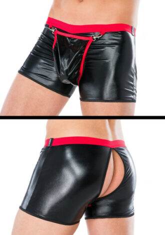 Wetlook offene Boxershorts