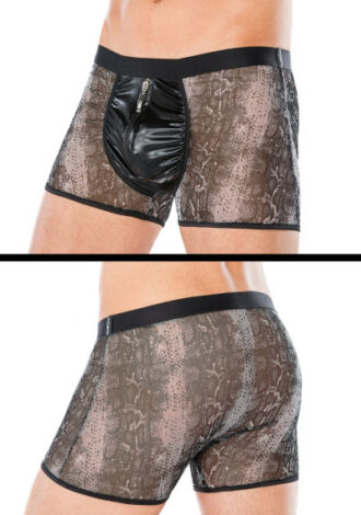 Boxershorts mit Schlagenmuster
