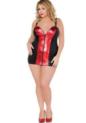 schwarz/rotes Chemise