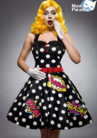 Pop Art Girl-Kostümset