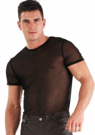 Halbtransparentes T-Shirt