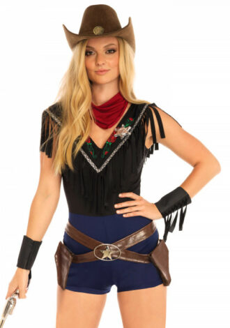 Kostüm-Set Sheriff 4-teilig