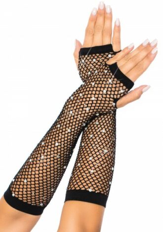 Netzstulpen Strass