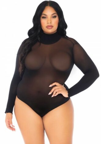 Hochgeschlossener Body Queensize
