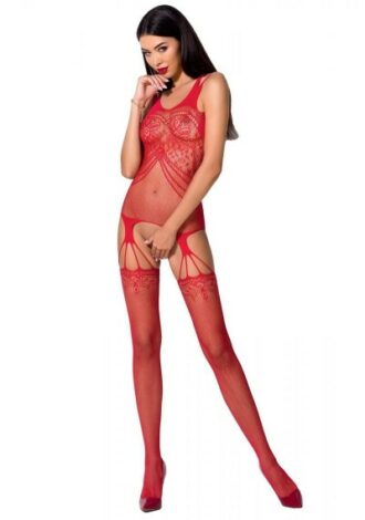 roter ouvert Bodystocking