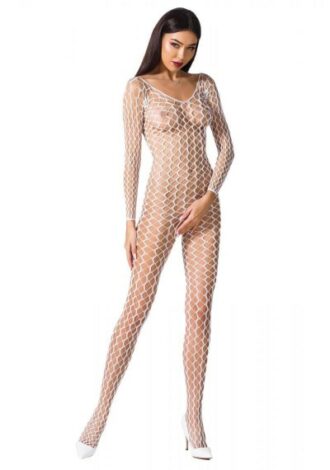 weißer ouvert Bodystocking