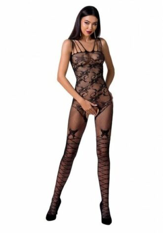 Bodystocking ouvert gemustert