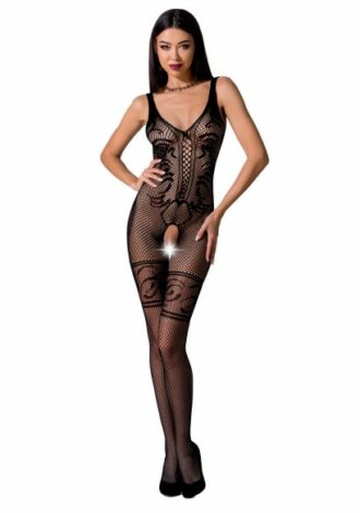 Bodystocking gemustert ouvert