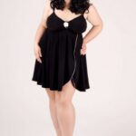 Babydoll mit kleiner Rose