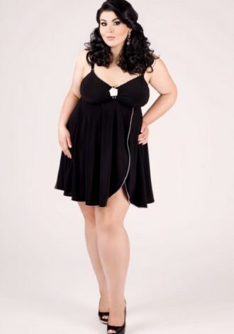 Babydoll mit kleiner Rose