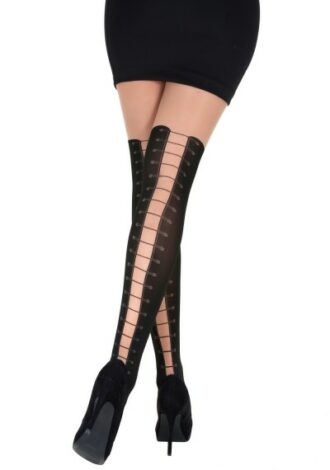 Strumpfhose mit Strumpfaufdruck