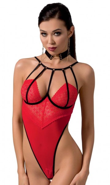 Body mit Spitze Bändern