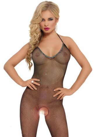 Netz-Bodystocking