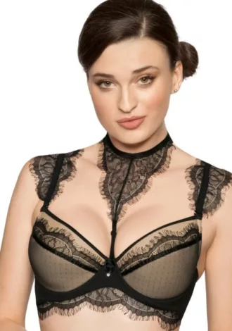 Edler Push-Up BH schwarz