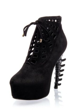 Gothic Plateau-Stiefeletten