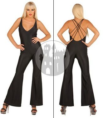Catsuit mit weiten Beinen
