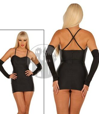 Stretchminikleid – Spaghettiträger