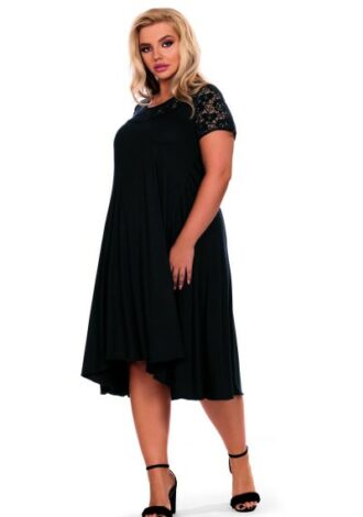 Nachtkleid schwarz – Queensize
