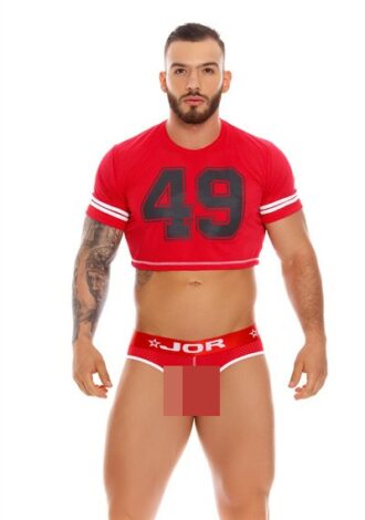 JOR Crop Top ’49‘ rot