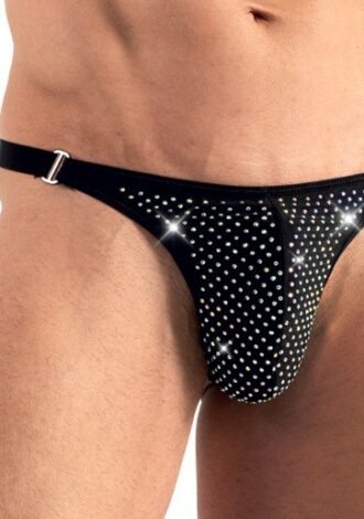 String mit Glitzer-Steinen