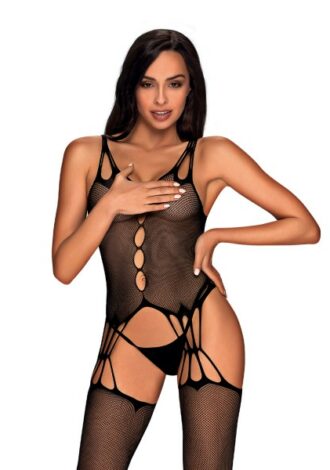 Bodystocking mit dünnen Riemchen