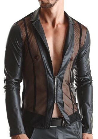 Wetlook Jacke mit Mesh-Einsätzen