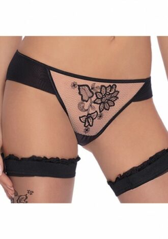 Panty mit durchsichtigem Einsatz