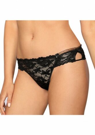String aus Spitze mit Zierausschnitten