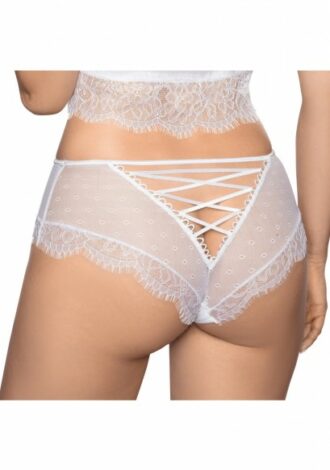 Panty mit Rüschen und Schnürdetail