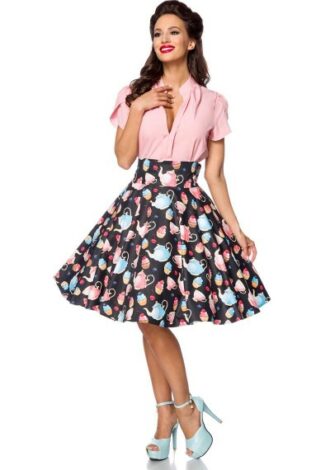 Vintage-Rock mit Cupcakemuster