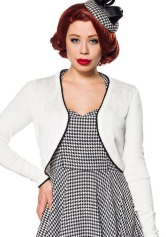 Strickjacke weiß