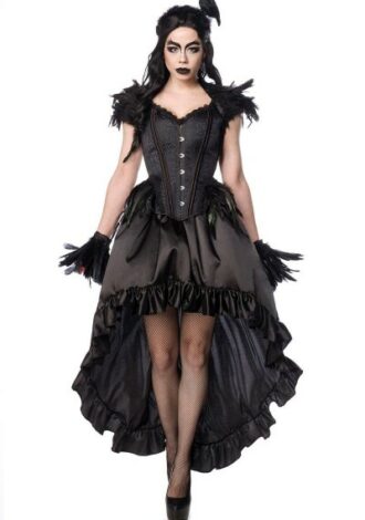 Gothic Raben-Mädchen Kostüm