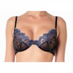 BH mit blauer Spitze