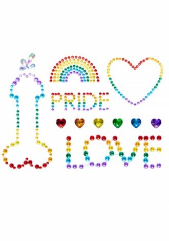 Pride Körperjuwelen-Sticker