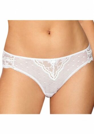 Panty aus weißer Blütenspitze