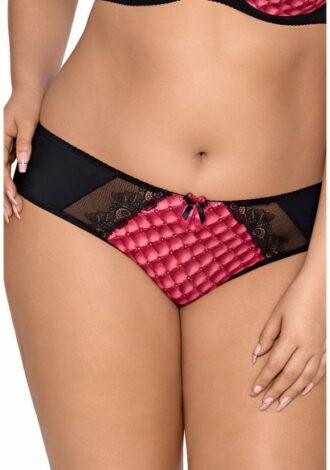 Panty mit Muster pink – Queensize