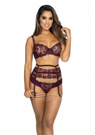 BH aus Spitze purple